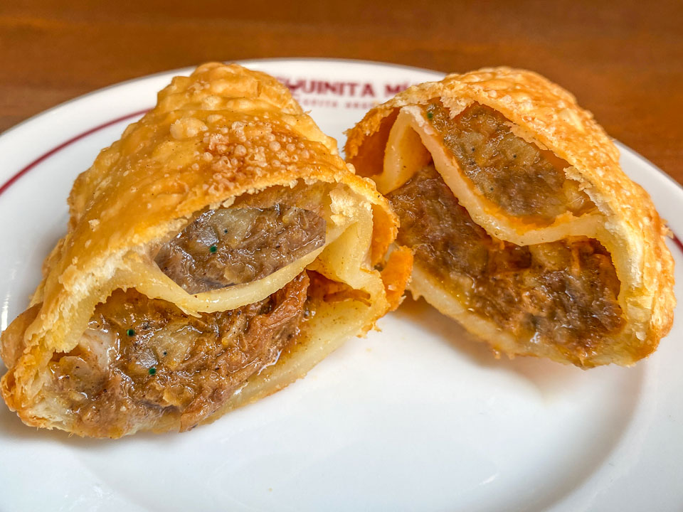 Empanadas de Asado y Provolone